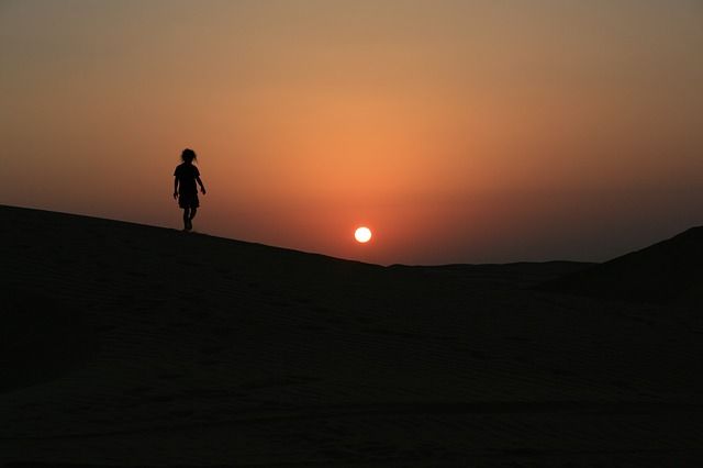 Oman Sonnenuntergang