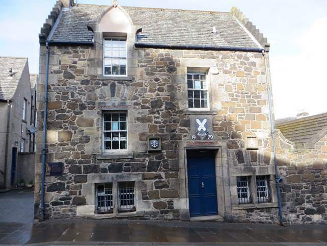 typisches Steinhaus in Stirling