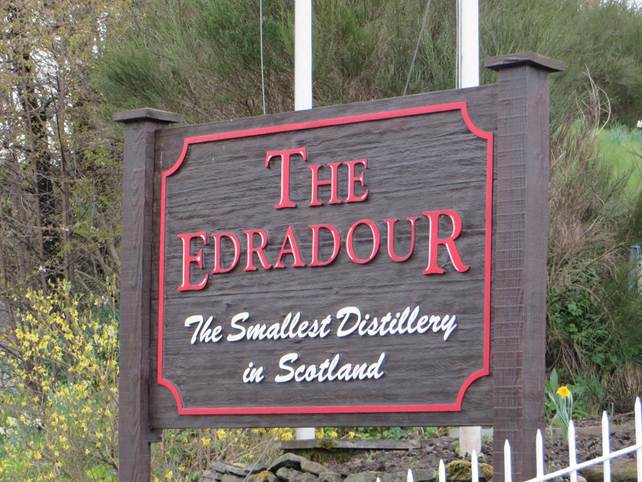 Destillerie Schottlands-Edradour