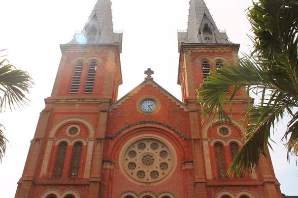 Kathedrale Notre Dame in Saigon