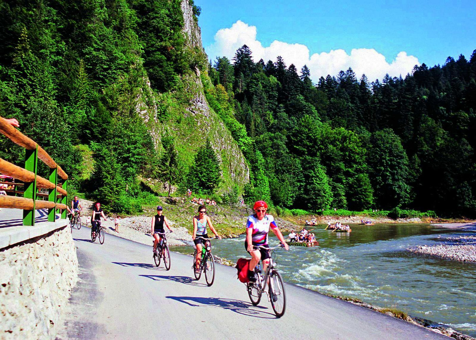 Radweg Dunajec Tal Polen