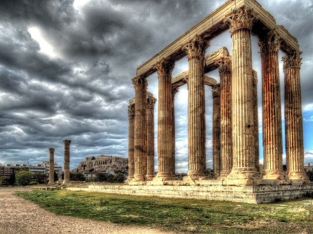 Akropolis Zeus Tempel