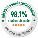 Studiosus Auszeichnung Höchste Kundenzufriedenheit