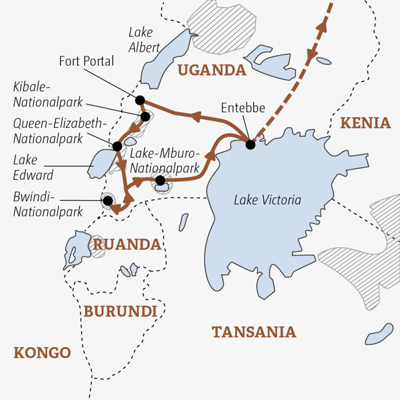 Marco Polo Reisen - Uganda - Auf den Spuren der Berggorillas - Sonderreise