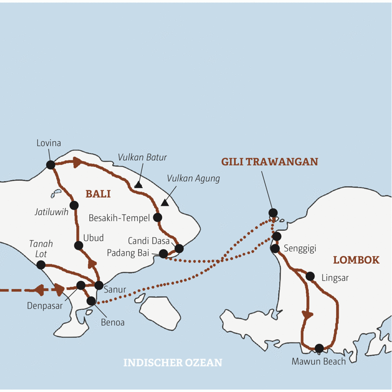 Marco Polo Reisen - Bali – Lombok – Gili - Mini-Gruppe – nur 4-12 Teilnehmer