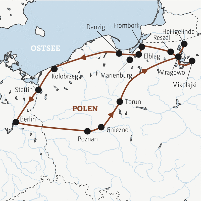 Marco Polo Reisen - Polen - Masuren, Danzig und Stettin - Sonderreise