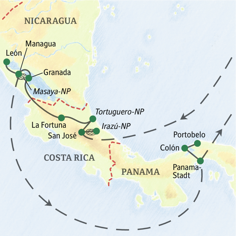 Studiosus - Mittelamerika - Costa Rica – Nicaragua – Panama