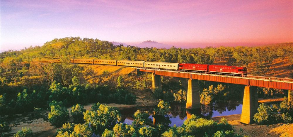 Lernidee Erlebnisreisen - The Ghan - Australiens legendäre Zug-Erlebnisreise 2.000 Meilen über den Fünften Kontinent - Auf Schienen durch die Weiten Australiens (2025/2026)