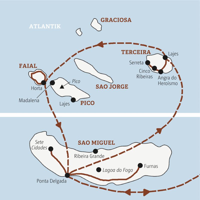 Marco Polo Reisen - Azoren - Aktiv entdecken