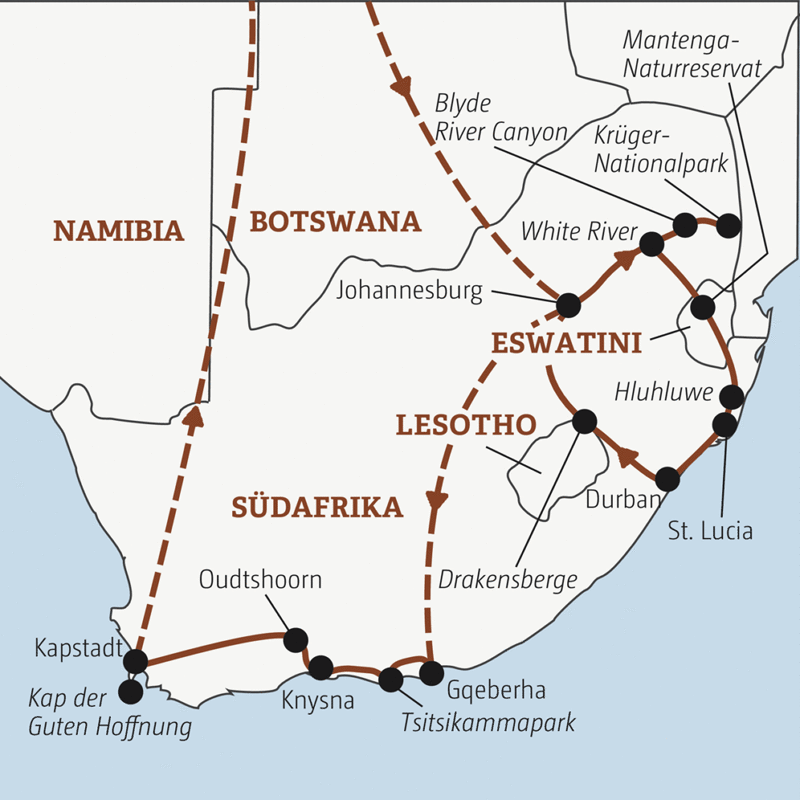 Marco Polo Young Line Travel - Südafrika - Inside Africa