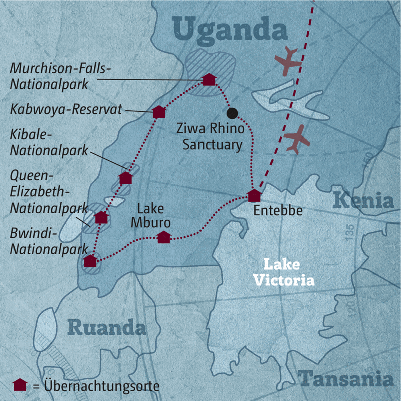 Marco Polo Reisen - Uganda - Im Reich der Berggorillas