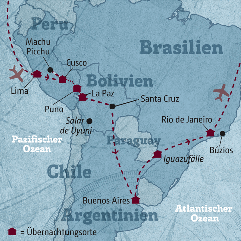 Marco Polo Reisen - Südamerika - Von den Anden zum Zuckerhut
