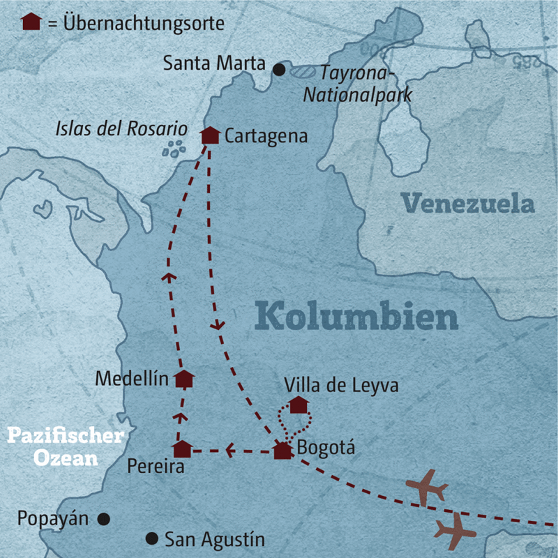 Marco Polo Reisen - Kolumbien - Land der 1000 Gesichter
