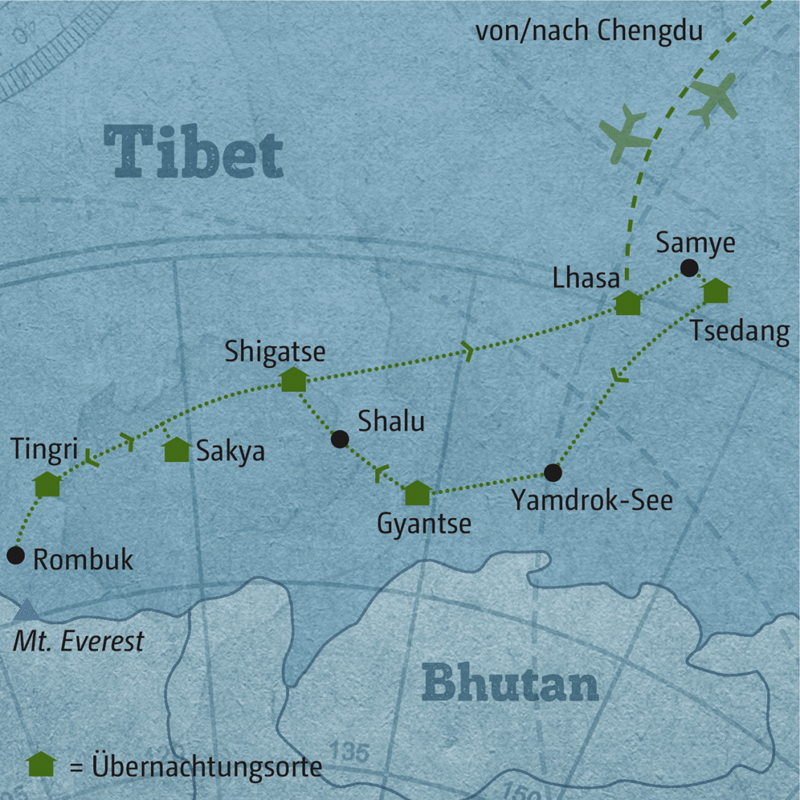 Marco Polo Reisen - Tibet - Unterwegs auf dem Dach der Welt