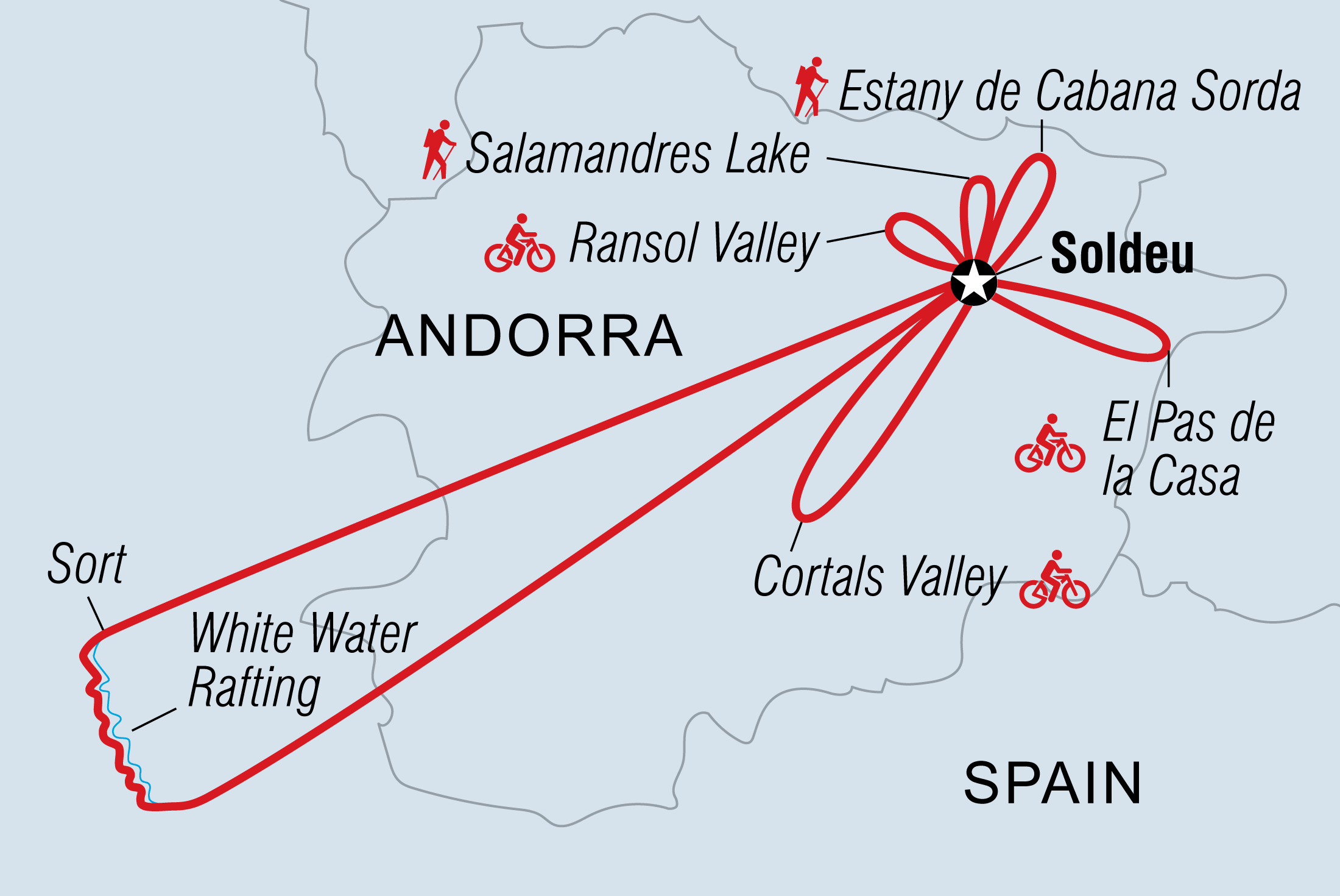 Intrepid Travel - Andorra: Hike, Bike & Raft