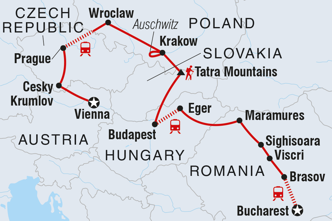 Intrepid Travel - Journey through Central Europe & Romania