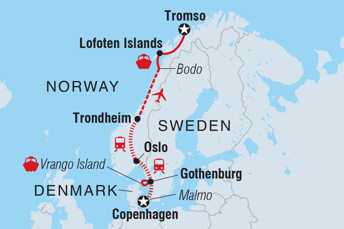 Intrepid Travel - Copenhagen to Northern Norway