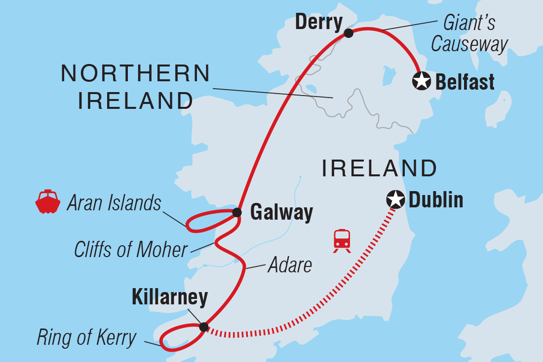 Intrepid Travel - Northern & Southern Ireland
