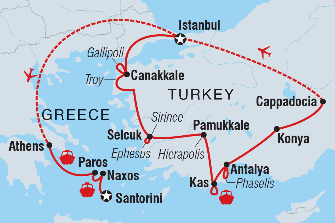 Intrepid Travel - Premium Turkey & The Cyclades Islands in Depth