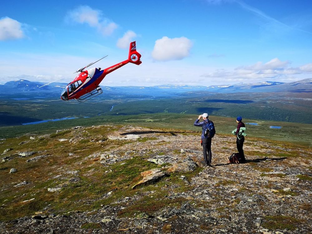 DIAMIR Erlebnisreisen - Schweden | Lappland - Ausgesetzt vom Helikopter