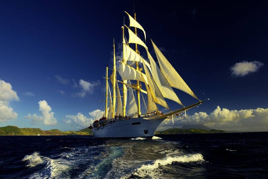 Marco Polo Reisen - St. Maarten - Unter weißen Segeln