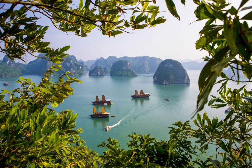 Berge & Meer - Erlebnisreisen Vietnam: Von der Dschunke ins Dschungelgr&uuml;n