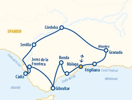 1AVista Reisen - Unsere gro&szlig;e Andalusien-Rundreise 2026 &ndash; Spanien Rundreise