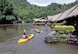 Meiers Weltreisen - River Kwai Rafts