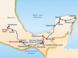  - Kleingruppen-Rundreise – Mexiko