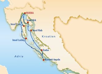  - Kreuzfahrt - Motorsegler/-yacht: Kroatien ab/bis Rijeka