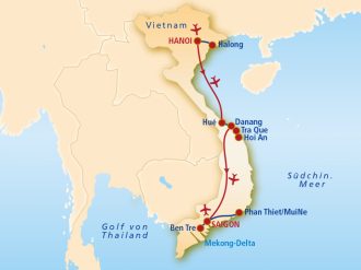  - Superior - Kleingruppen-Rundreise & Baden – Vietnam