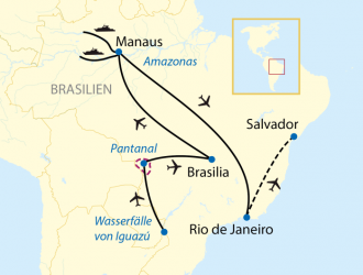  - Flusskreuzfahrt Amazónica Exklusiv-Charter: Flusskreuzfahrt Amazónica – Brasiliens große Naturparadiese (2025/2026/2027)