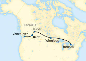  - Goldener Ahorn Mit Canadian und Rocky Mountaineer quer durch Kanada (2025/2026)