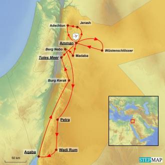  - JORDANIEN - Wiege der abendlndischen Kultur