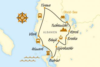  - Albanien: Berge, Meer und Weltkultur Auf fabelhaften E-Bike-Strecken zur Albanischen Riviera (2025)