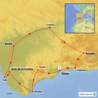  - SPANIEN - Andalusien erleben
