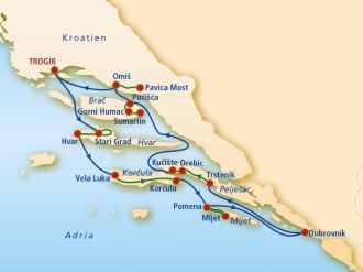  - Boat & Bike Kroatien ab/bis Trogir