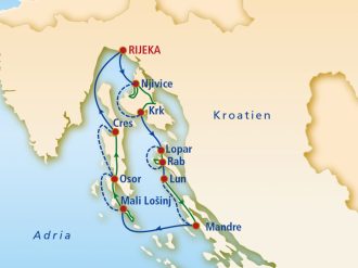  - Boat & Bike Kroatien ab/bis Rijeka