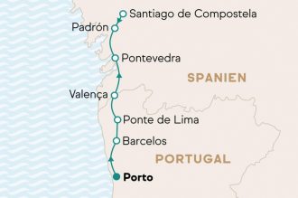  - Auf dem Fahrrad entlang des portugiesischen Jakobswegs