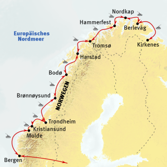  - HAVILA CAPELLA: Norwegens Küste: Erlebnis Postschiffreise