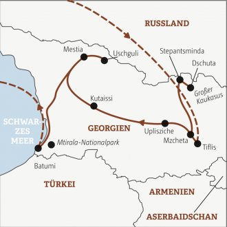  - Georgien - Ungezähmtes Reich am Kaukasus