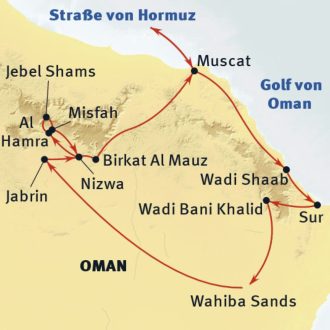  - Höhepunkte des Oman
