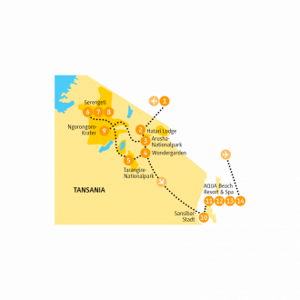  - Tansania Serengeti 14 Tage Erlebnis-Reise
