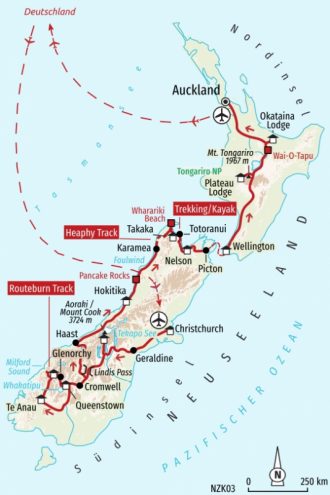  - Neuseeland - Trekking im Land der langen weißen Wolke