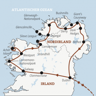 - Irland – Nordirland - Naturrausch am Atlantik