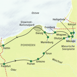  - Polen - Masuren, Danzig, Pommern