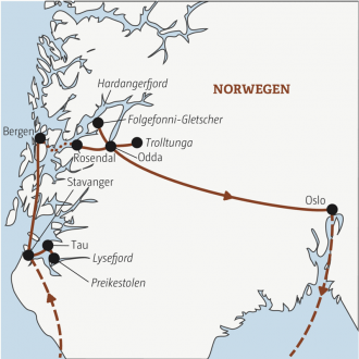  - Norwegen - Fjell & Fjorde für Entdecker
