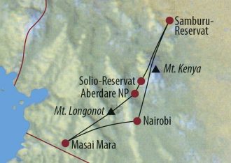 - Kenia - Die Savanne und das Hochland aktiv entdecken
