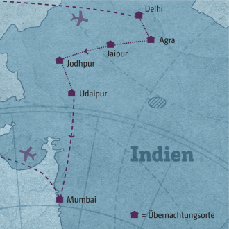  - Nordindien - Moguln, Mythen und Maharadschas