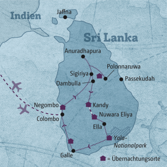  - Sri Lanka - Tempel, Tee und Tropenstrände